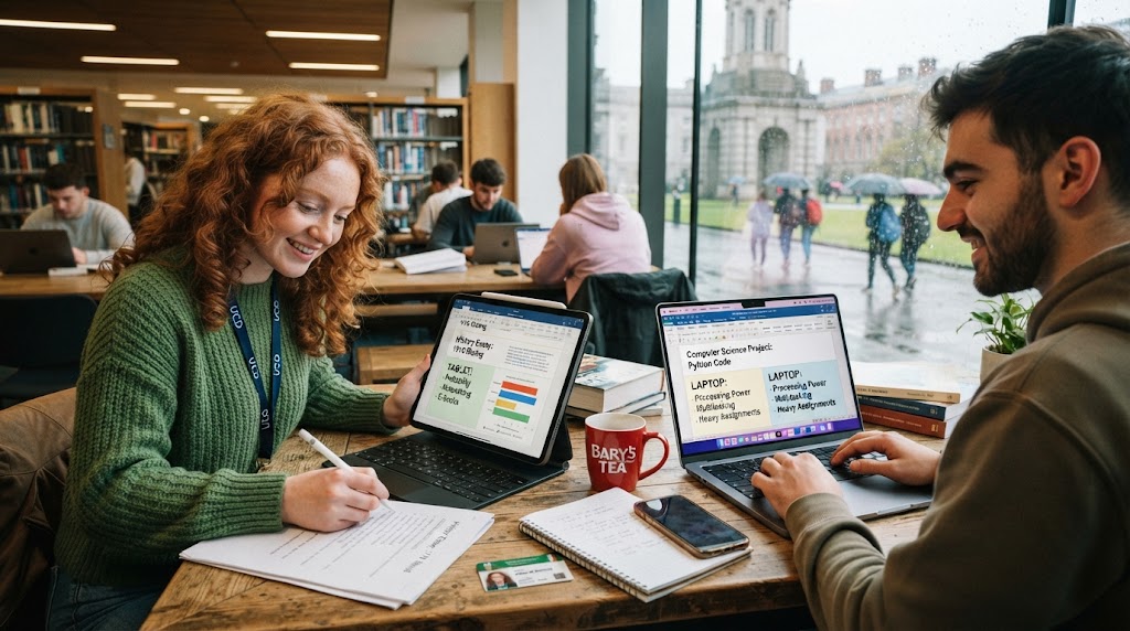 Tablet vs Laptop for Students: Which Is Better? Ireland 2026