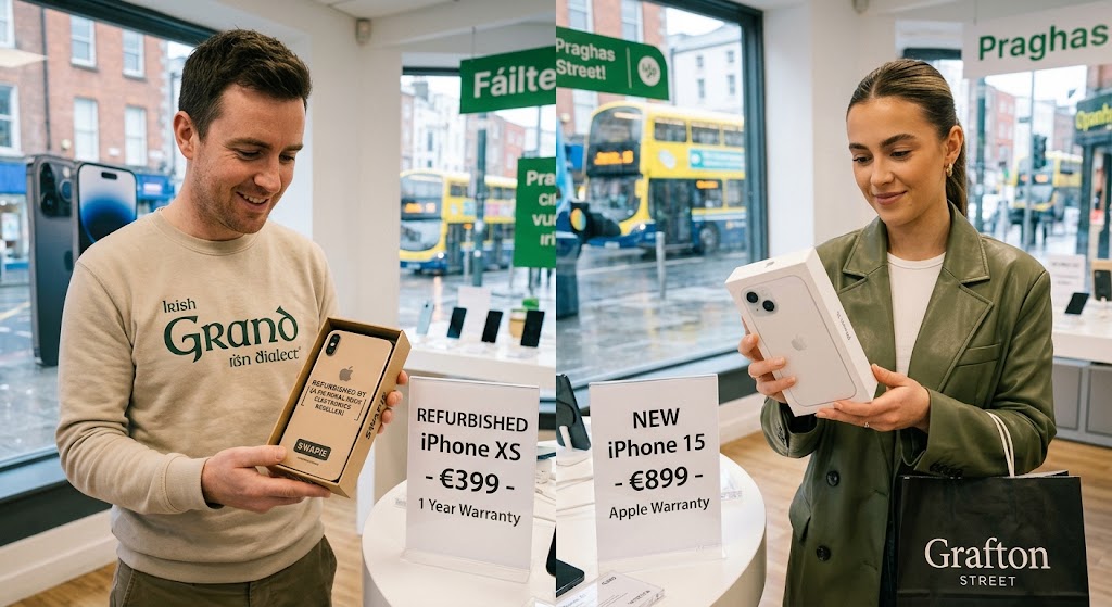 Refurbished iPhone vs New iPhone in Ireland: Which Is Better?